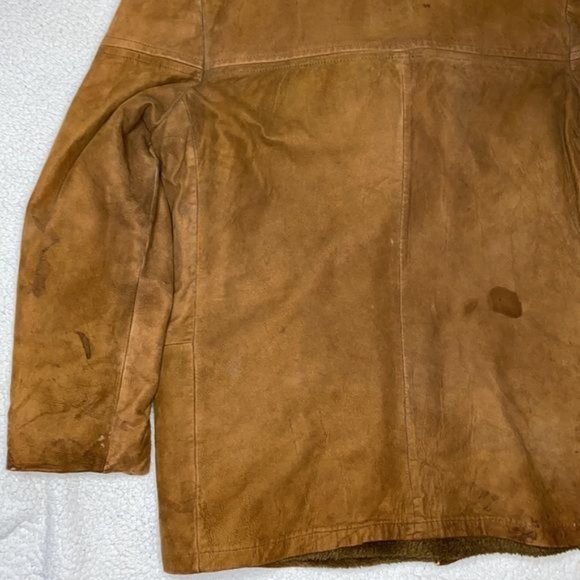 Vintage Lakeland Sportswear Suede Leather Jacket: Size 40 - Picture 9 of 11